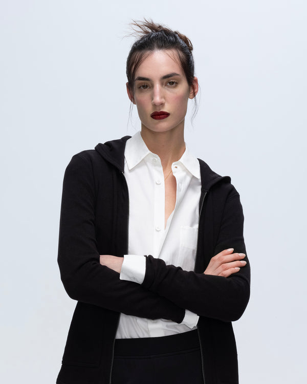 Atm Anthony Thomas Melillo FRENCH TERRY ZIP-UP HOODIE