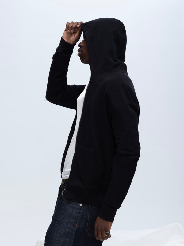 Atm Anthony Thomas Melillo FRENCH TERRY ZIP-UP HOODIE