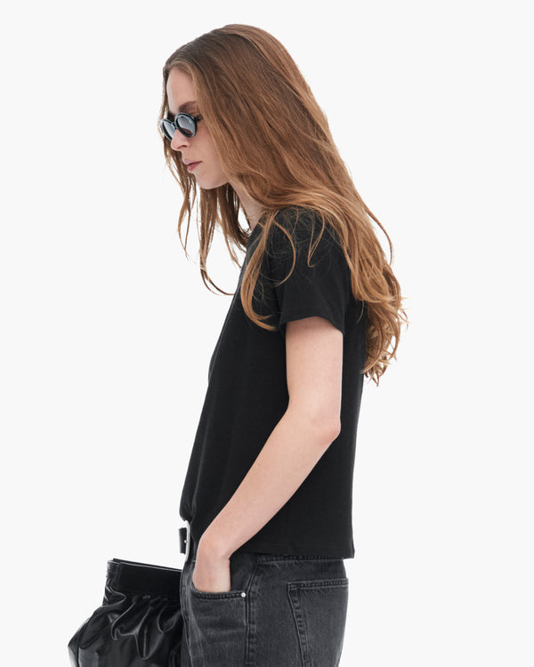 Atm Anthony Thomas Melillo HIGH TORSION SHORT SLEEVE CREW NECK TEE