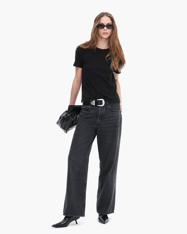 atm anthony thomas melillo HIGH TORSION SHORT SLEEVE CREW NECK TEE