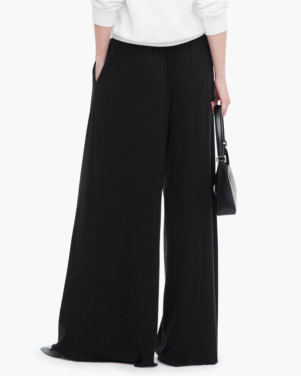 Atm Anthony Thomas Melillo HIGH TORSION WIDE LEG PULL ON PANT