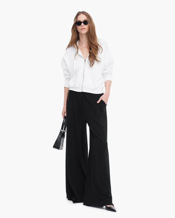 atm anthony thomas melillo HIGH TORSION WIDE LEG PULL ON PANT