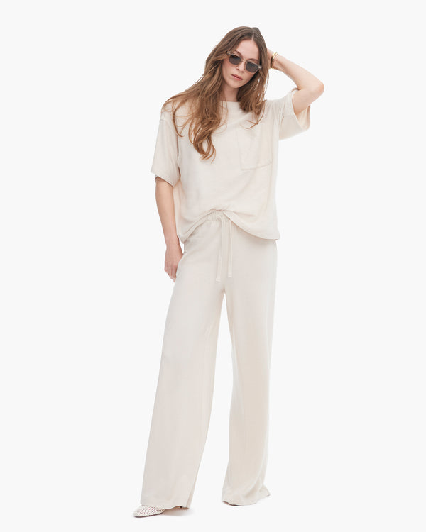 atm anthony thomas melillo LOOP FRONT JERSEY PULL ON PANT