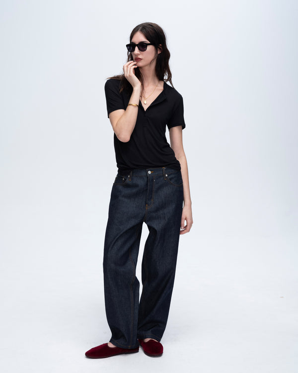 atm anthony thomas melillo MODAL JERSEY SHORT SLEEVE HENLEY atm anthony thomas melillo MODAL JERSEY SHORT SLEEVE HENLEY