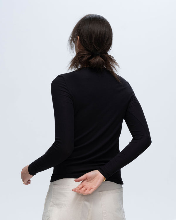 Atm Anthony Thomas Melillo MODAL RIB LONG SLEEVE CREW