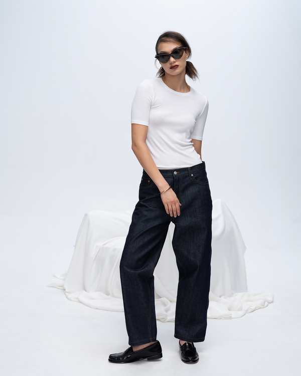 atm anthony thomas melillo MODAL RIB SHORT SLEEVE CREW NECK TEE