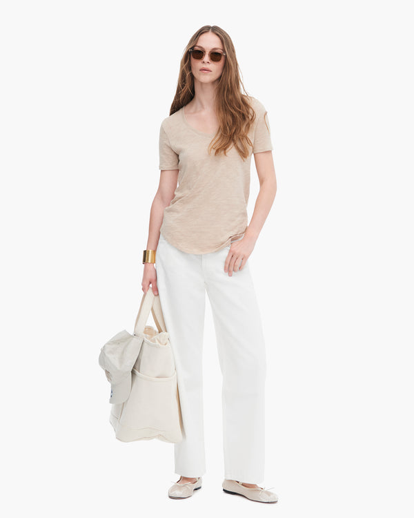 atm anthony thomas melillo SLUB JERSEY CLASSIC SHORT SLEEVE V-NECK TEE