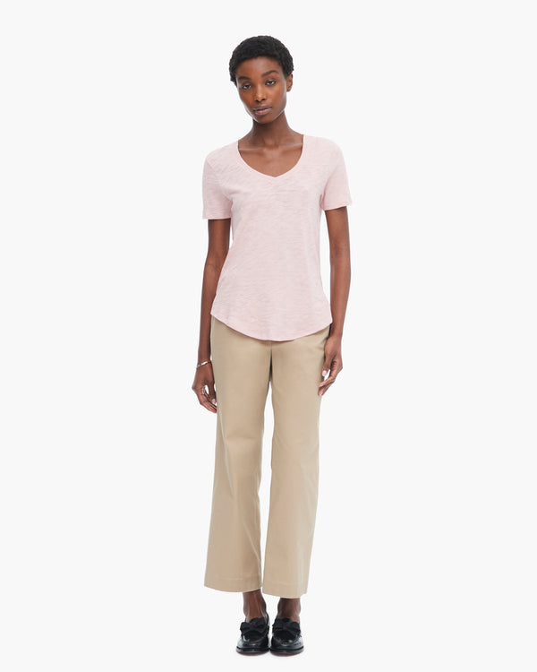 Atm Anthony Thomas Melillo SLUB JERSEY CLASSIC SHORT SLEEVE V-NECK TEE