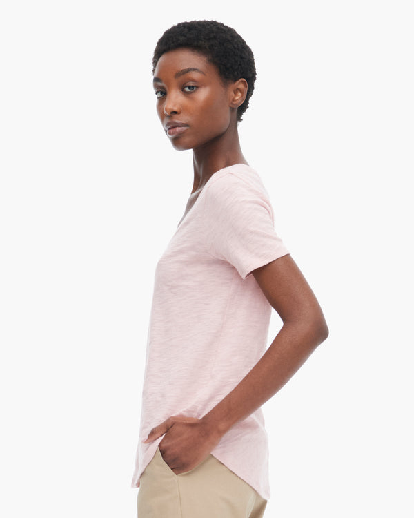 atm anthony thomas melillo SLUB JERSEY CLASSIC SHORT SLEEVE V-NECK TEE