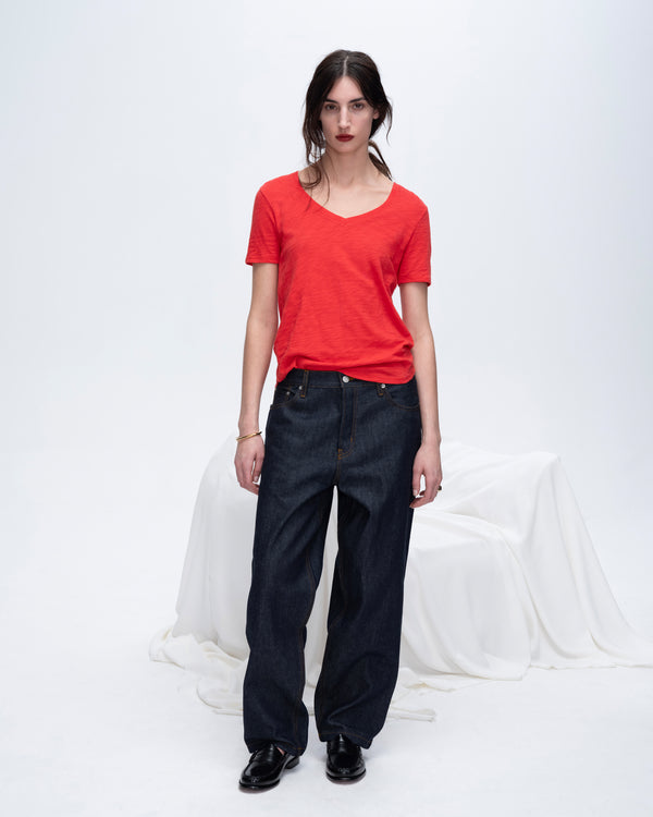 atm anthony thomas melillo SLUB JERSEY CLASSIC SHORT SLEEVE V-NECK TEE atm anthony thomas melillo SLUB JERSEY CLASSIC SHORT SLEEVE V-NECK TEE