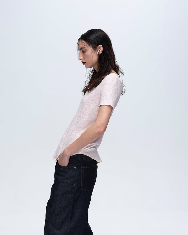 Atm Anthony Thomas Melillo SLUB JERSEY CLASSIC SHORT SLEEVE V-NECK TEE