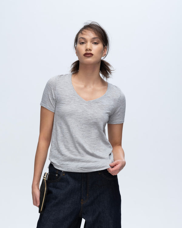 Atm Anthony Thomas Melillo SLUB JERSEY CLASSIC V-NECK TEE