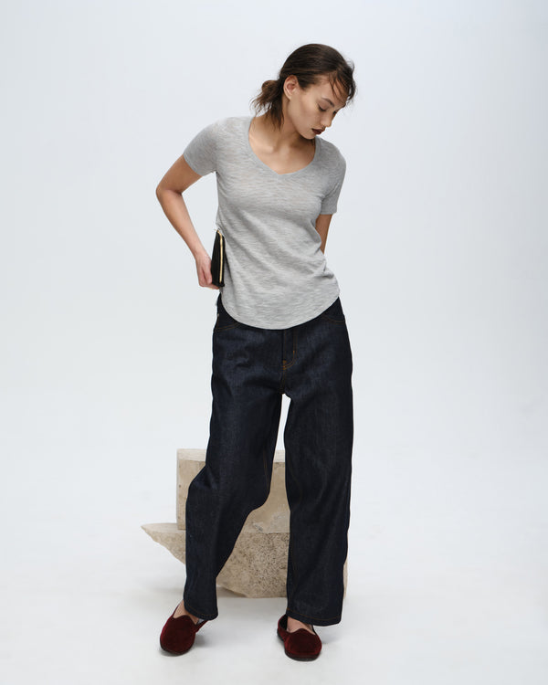 atm anthony thomas melillo SLUB JERSEY CLASSIC V-NECK TEE