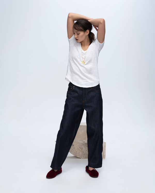 atm anthony thomas melillo SLUB JERSEY CLASSIC V-NECK TEE