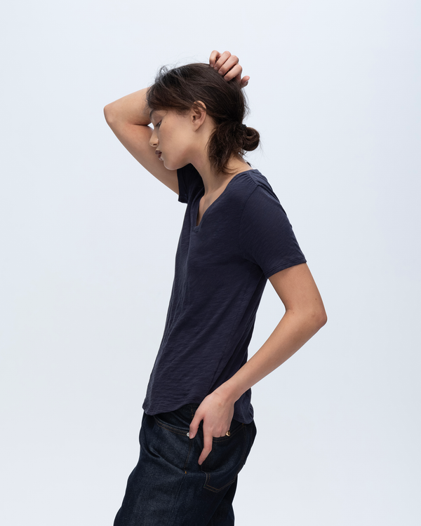 Atm Anthony Thomas Melillo SLUB JERSEY CLASSIC V-NECK TEE