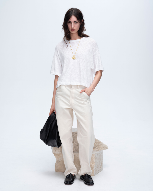 atm anthony thomas melillo SLUB JERSEY CREW NECK TEE