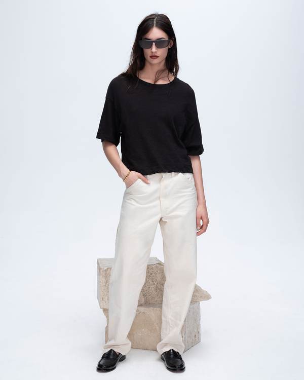 atm anthony thomas melillo SLUB JERSEY CREW NECK TEE