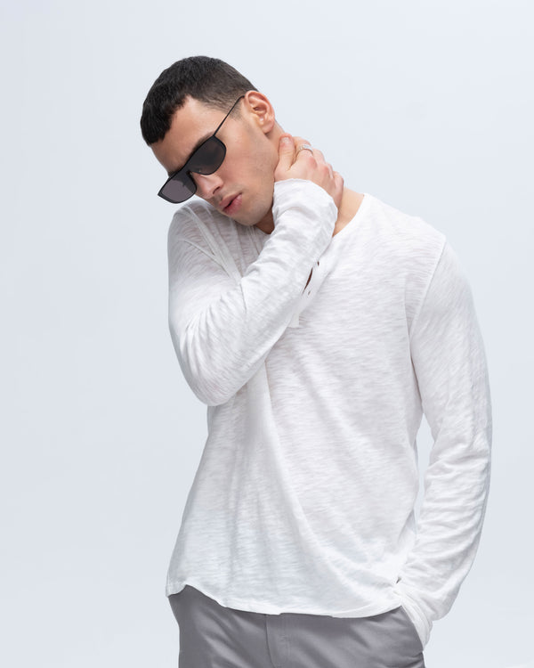 Atm Anthony Thomas Melillo SLUB JERSEY DESTROYED WASH HENLEY