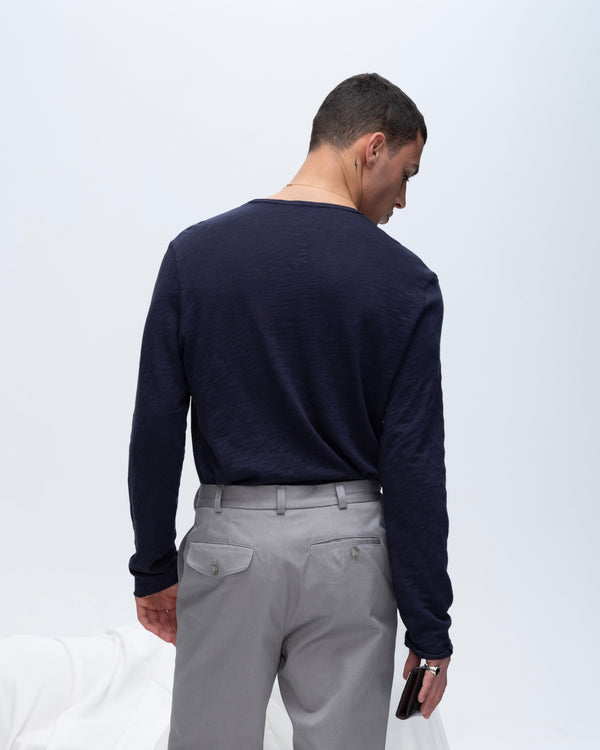 Atm Anthony Thomas Melillo SLUB JERSEY DESTROYED WASH HENLEY