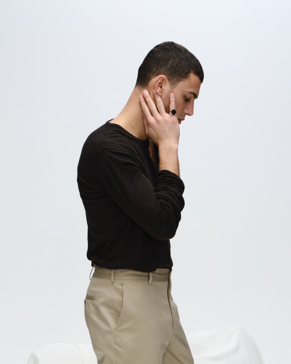 Atm Anthony Thomas Melillo SLUB JERSEY DESTROYED WASH HENLEY