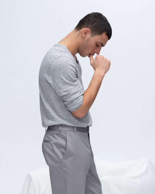 Atm Anthony Thomas Melillo SLUB JERSEY DESTROYED WASH HENLEY