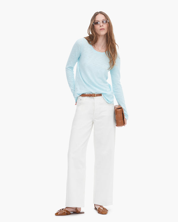 atm anthony thomas melillo SLUB JERSEY LONG SLEEVE DESTROYED CREW