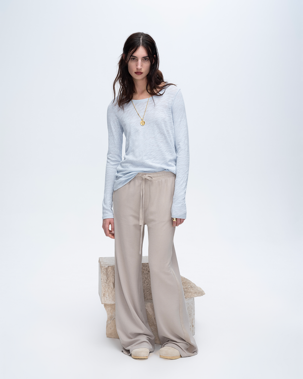 atm anthony thomas melillo SLUB JERSEY LONG SLEEVE DESTROYED CREW