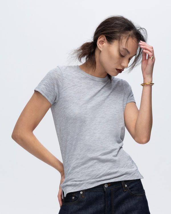 Atm Anthony Thomas Melillo SLUB JERSEY SCHOOLBOY CREW NECK TEE