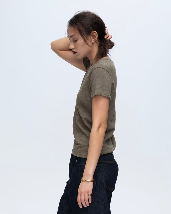 Atm Anthony Thomas Melillo SLUB JERSEY SCHOOLBOY CREW NECK TEE