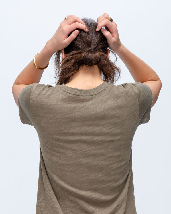 Atm Anthony Thomas Melillo SLUB JERSEY SCHOOLBOY CREW NECK TEE