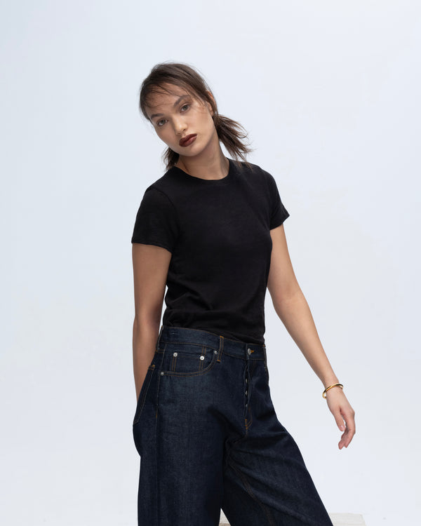 Atm Anthony Thomas Melillo SLUB JERSEY SCHOOLBOY CREW NECK TEE