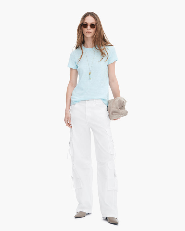 atm anthony thomas melillo SLUB JERSEY SCHOOLBOY SHORT SLEEVE CREW NECK TEE