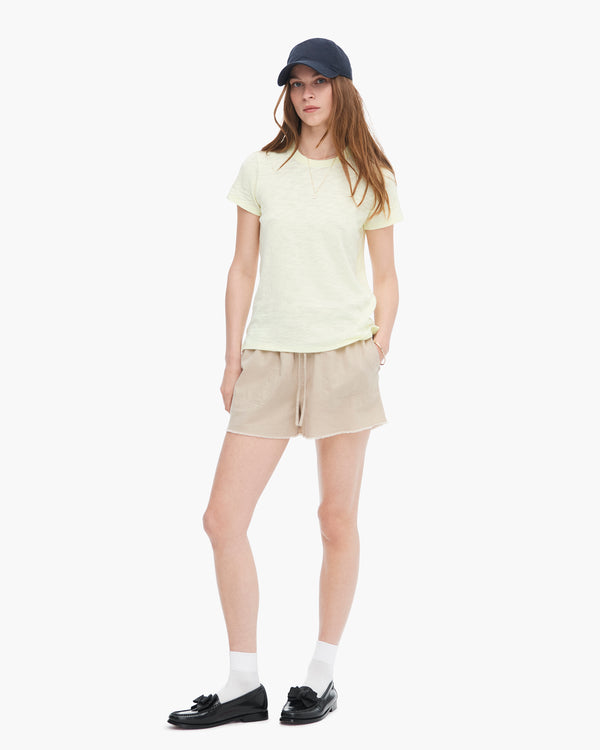 atm anthony thomas melillo SLUB JERSEY SCHOOLBOY SHORT SLEEVE CREW NECK TEE