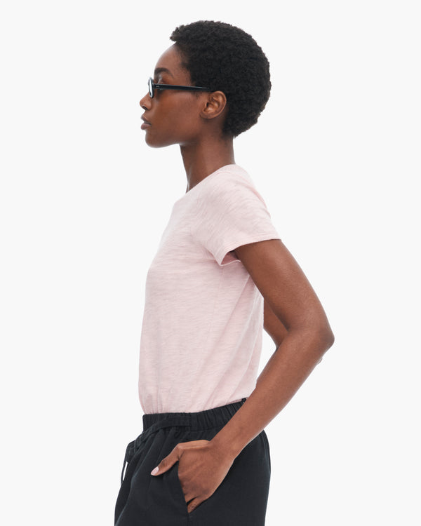 Atm Anthony Thomas Melillo SLUB JERSEY SCHOOLBOY SHORT SLEEVE CREW NECK TEE