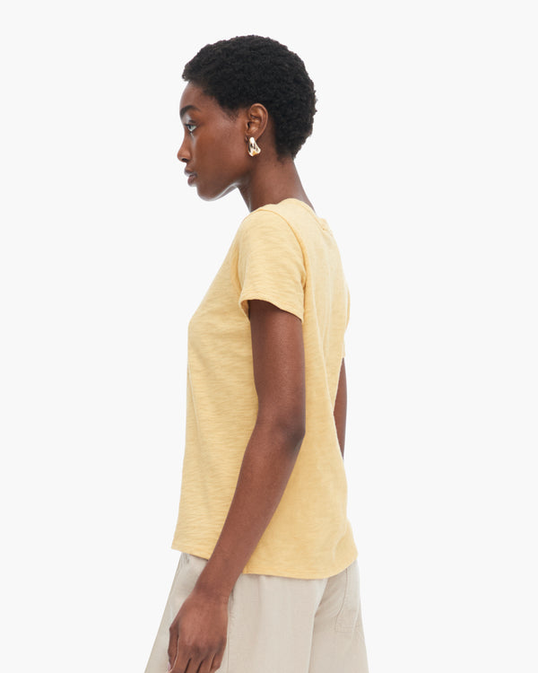 Atm Anthony Thomas Melillo SLUB JERSEY SCHOOLBOY SHORT SLEEVE CREW NECK TEE