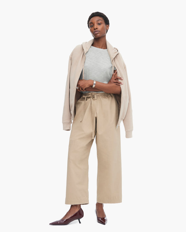 atm anthony thomas melillo SLUB JERSEY SCHOOLBOY SHORT SLEEVE CREW NECK TEE