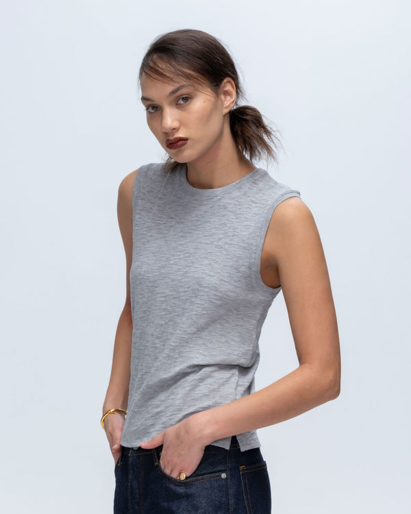 Atm Anthony Thomas Melillo SLUB JERSEY SLEEVELESS SCHOOLBOY TEE