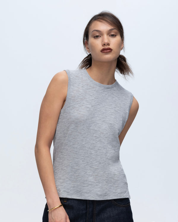 Atm Anthony Thomas Melillo SLUB JERSEY SLEEVELESS SCHOOLBOY TEE