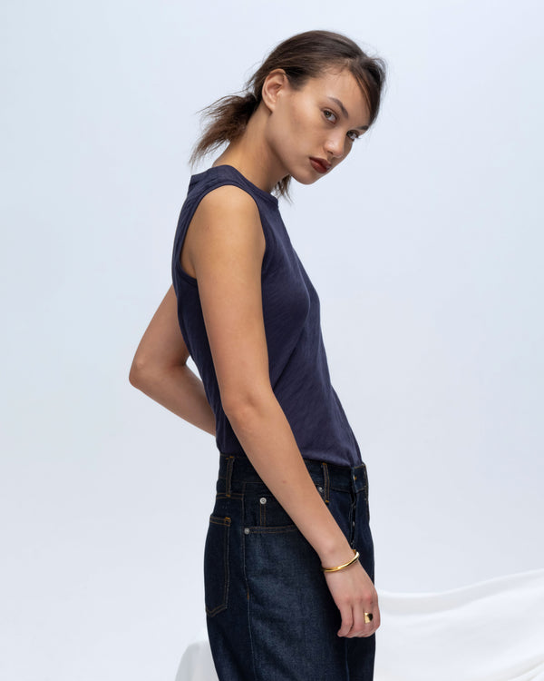 Atm Anthony Thomas Melillo SLUB JERSEY SLEEVELESS SCHOOLBOY TEE