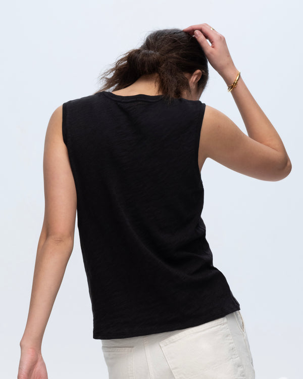 Atm Anthony Thomas Melillo SLUB JERSEY SLEEVELESS SCHOOLBOY TEE