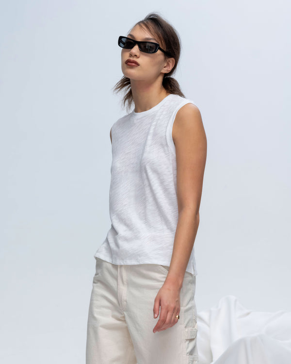 Atm Anthony Thomas Melillo SLUB JERSEY SLEEVELESS SCHOOLBOY TEE