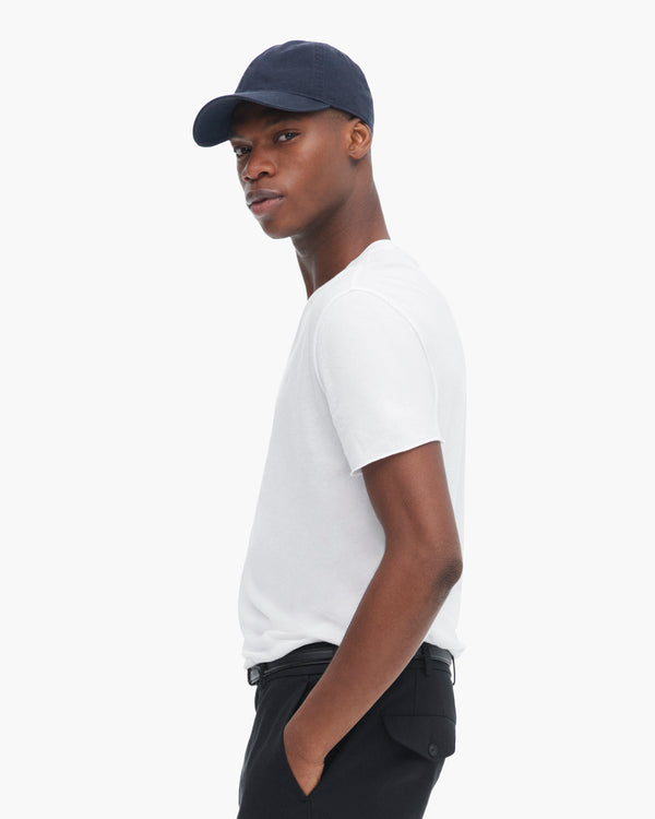 Atm Anthony Thomas Melillo VINTAGE JERSEY CUT OFF SHORT SLEEVE V-NECK TEE