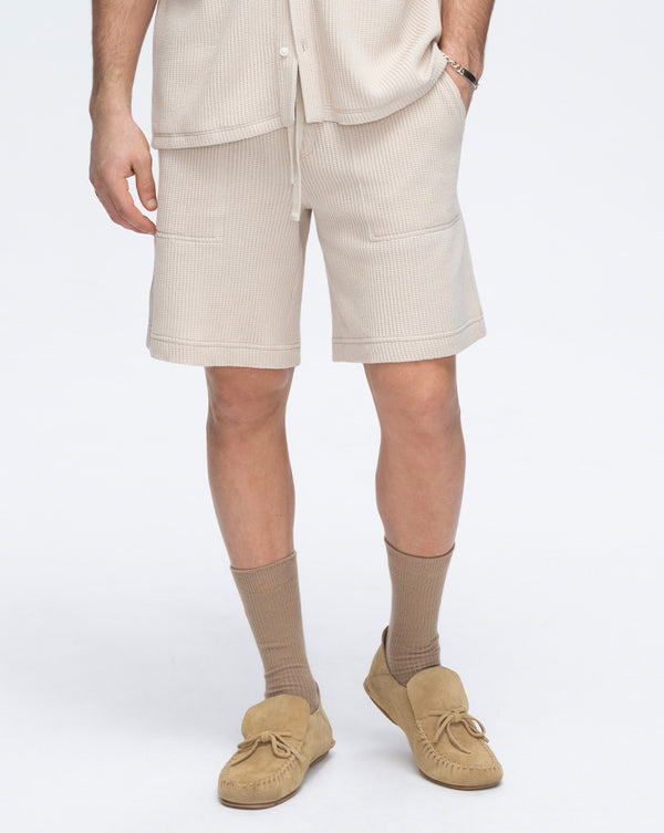 Atm Anthony Thomas Melillo WAFFLE PATCH POCKET PULL-ON SHORT