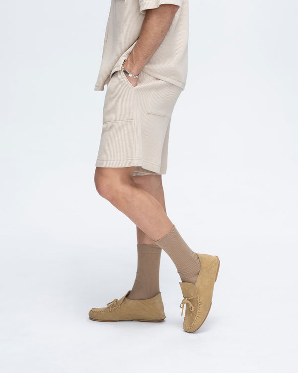 Atm Anthony Thomas Melillo WAFFLE PATCH POCKET PULL-ON SHORT