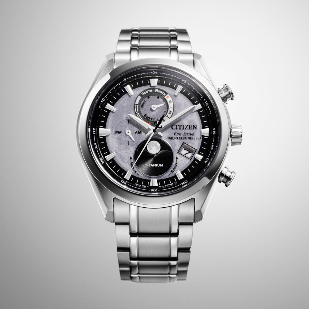 Attesa 'Tsuki-Yomi' Radio-Controlled Moonphase