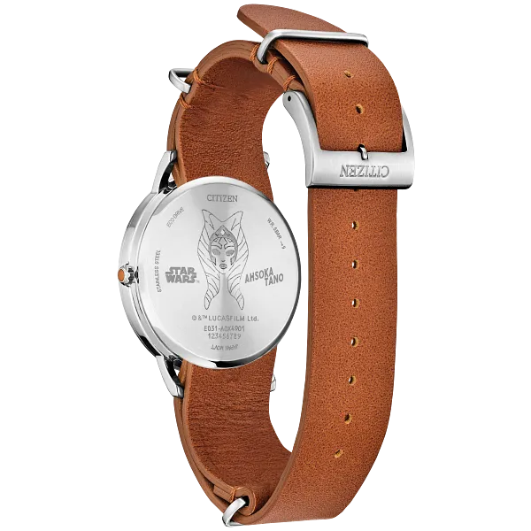 Au Maison Ahsoka Tano Blue Dial Leather Strap BJ6508-02W
