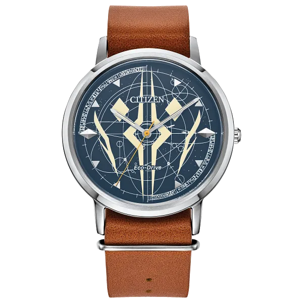 au maison Ahsoka Tano Blue Dial Leather Strap BJ6508-02W