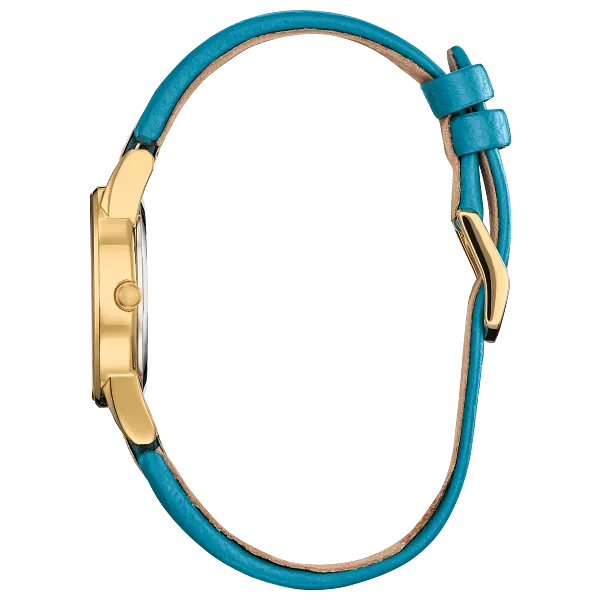 Au Maison Aladdin White Dial Leather Strap GA1072-07D