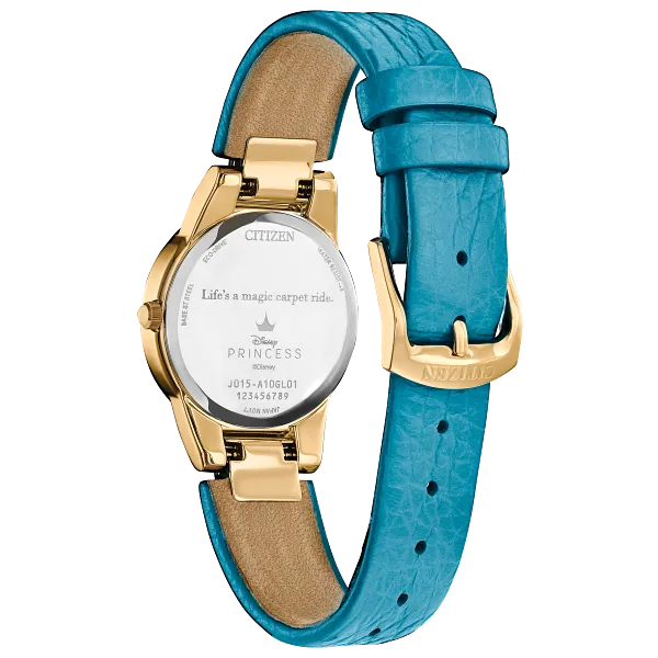 Au Maison Aladdin White Dial Leather Strap GA1072-07D