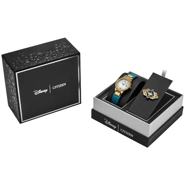 Au Maison Aladdin White Dial Leather Strap GA1072-07D